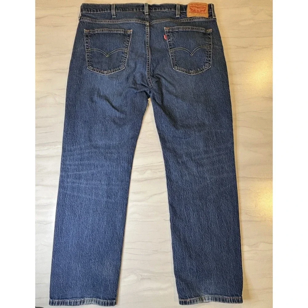 Levi's 559 Relaxed Straight Jeans Men 38X30 Blue‎ Denim Y2K Early 2000s Vietnam